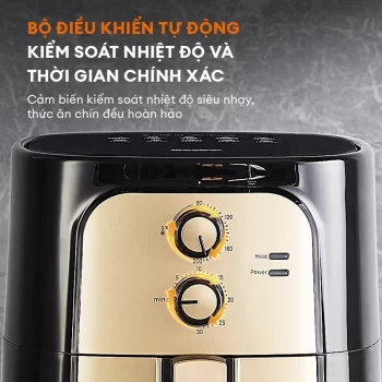 Nồi chiên không dầu GAABOR 6.5 lít AF65M-BK01A Nồi chiên không dầu GAABOR 6.5 lít AF65M-BK01A