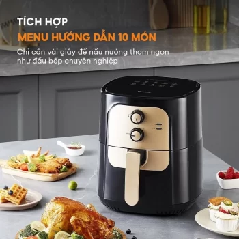 Nồi chiên không dầu GAABOR 6.5 lít AF65M-BK01A Nồi chiên không dầu GAABOR 6.5 lít AF65M-BK01A