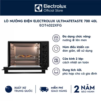 Lò nướng kết hợp chiên không dầu Electrolux UltimateTaste 700 40L – EOT4022XFG