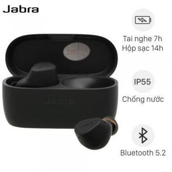 Tai nghe Bluetooth True Wireless Jabra Elite 2 Đen