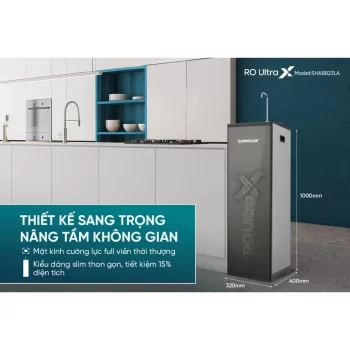 Máy lọc nước Ion kiềm Hydrogen UltraX SUNHOUSE SHA8823LA Máy lọc nước Ion kiềm Hydrogen UltraX SUNHOUSE SHA8823LA