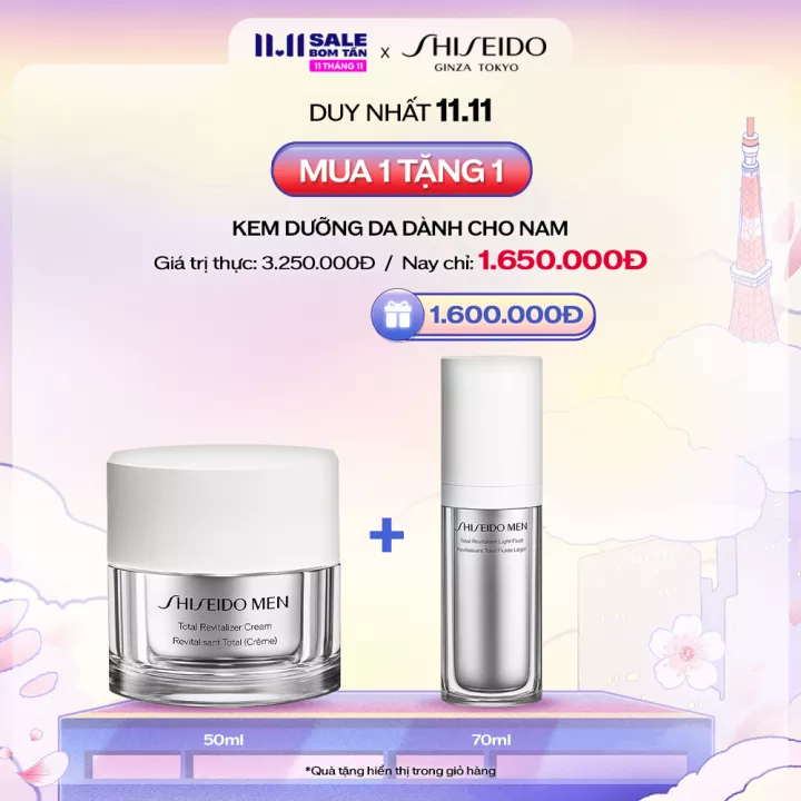 Săn deal "BOM TẤN" Shiseido tại siêu sale Lazada 11.11 - 10