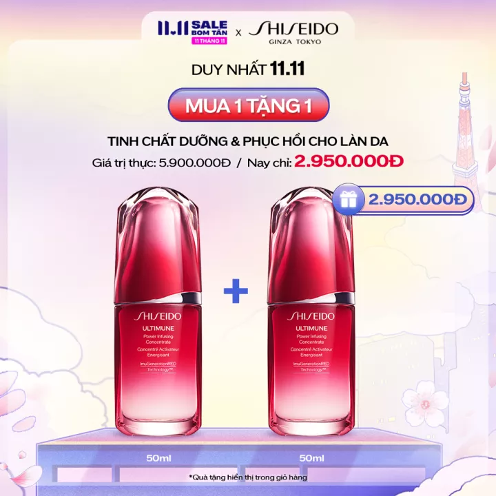 Săn deal "BOM TẤN" Shiseido tại siêu sale Lazada 11.11 - 3