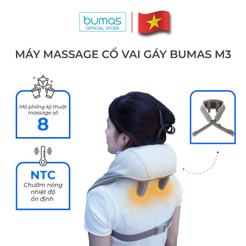 Máy massage cổ vai gáy Bumas M3 - Hiệu quả và đáng tin cậy - 1