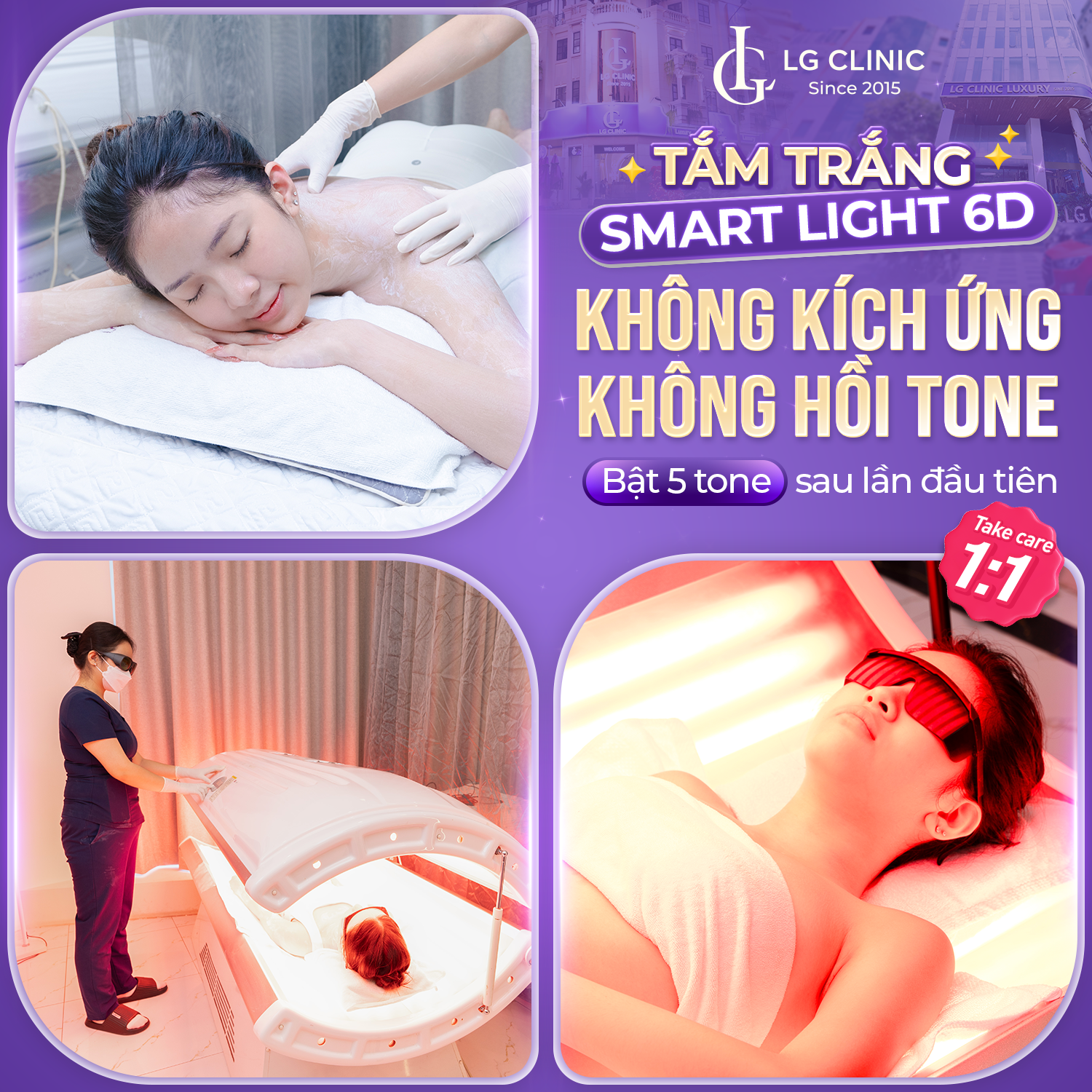 LG Clinic - Viện thẩm mỹ tắm trắng công nghệ cao an toàn được hàng triệu khách hàng tin chọn - 3